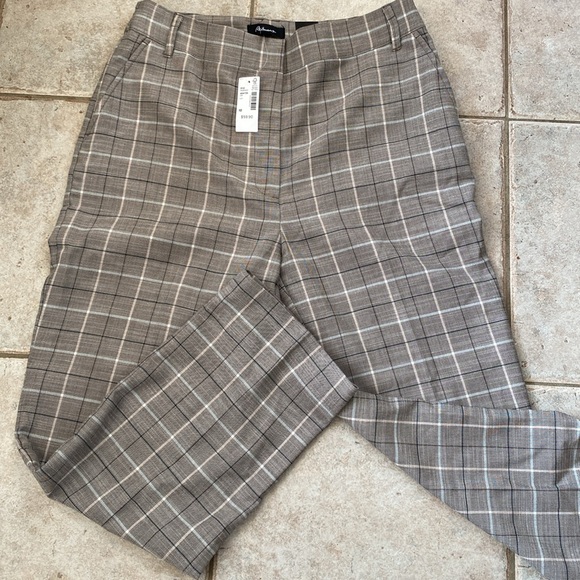 Reitman’s ladies dress pants grey stripe and check - Picture 2 of 13
